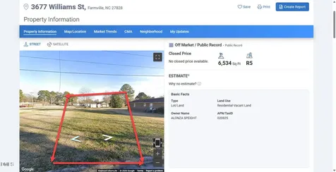 0 Williams Street Farmville NC 27828