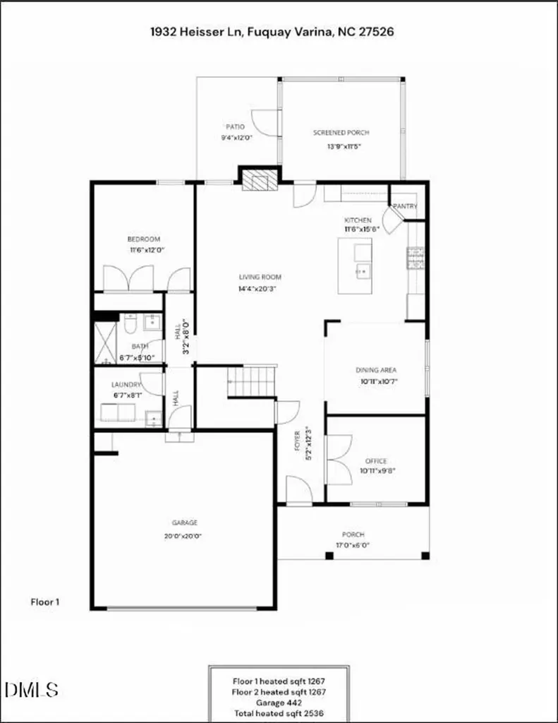 1932 Heisser Lane Fuquay Varina NC 27526