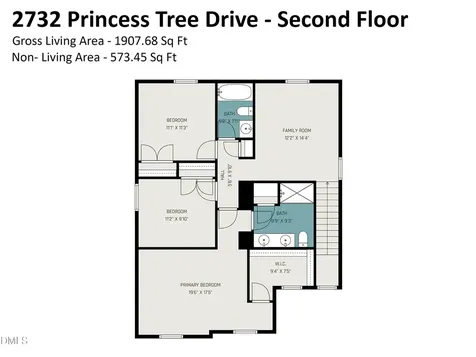 2732 Princess Tree Drive Raleigh NC 27616