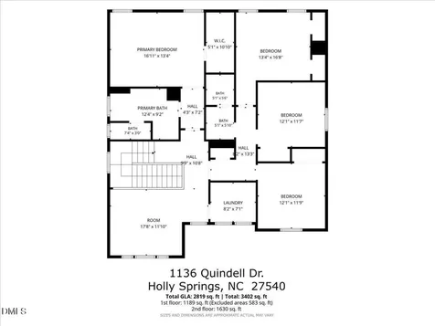 1136 Quindell Drive Holly Springs NC 27540