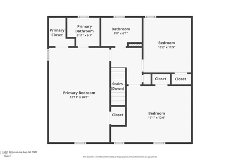 1541 Seabrook Avenue Cary NC 27511