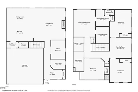 2020 Moonraker Drive Fuquay Varina NC 27526