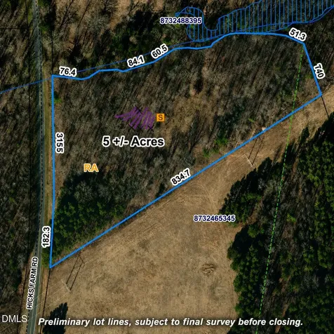 0 Hicks Farm Road Staley NC 27355