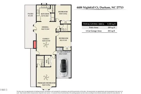 4408 Nightfall Court Durham NC 27713