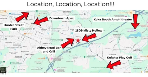 1809 Misty Hollow Lane Apex NC 27502