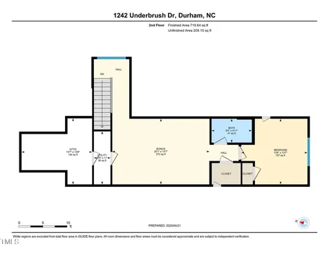 1242 Underbrush Drive Durham NC 27703