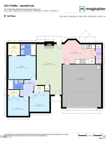 2211 Puffin Place Fayetteville NC 28306