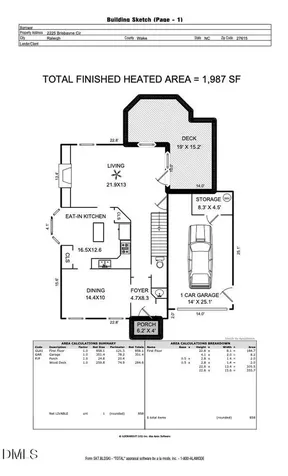 2225 Brisbayne Circle Raleigh NC 27615