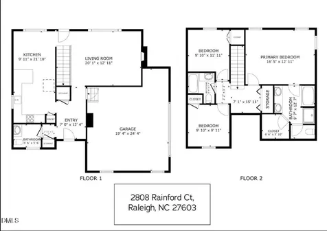 2808 Rainford Court Raleigh NC 27603