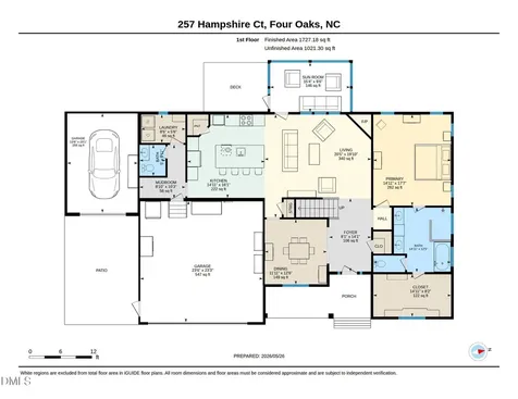 257 Hampshire Court Four Oaks NC 27524