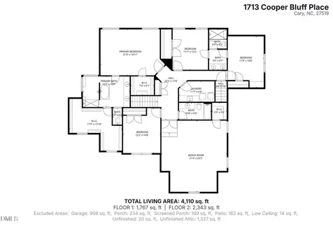 1713 Cooper Bluff Place Cary NC 27519