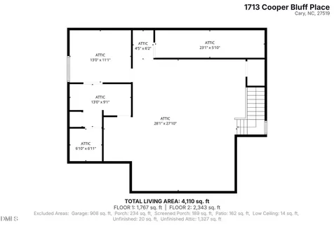 1713 Cooper Bluff Place Cary NC 27519