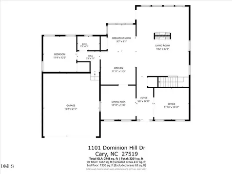 1101 Dominion Hill Drive Cary NC 27519