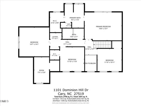 1101 Dominion Hill Drive Cary NC 27519