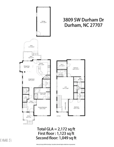 3809 Southwest Durham Drive Durham NC 27707