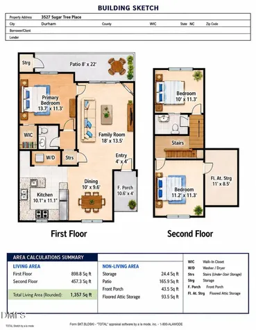 3527 Sugar Tree Place Durham NC 27713