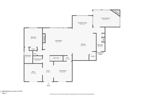 1865 Elderbank Drive Apex NC 27502