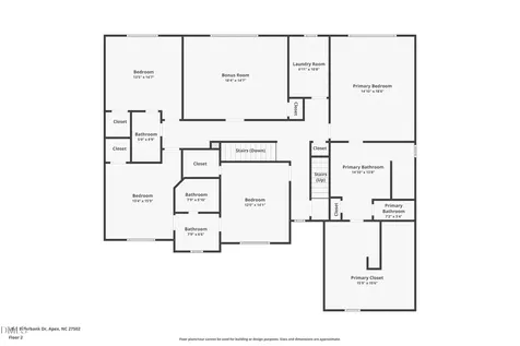 1865 Elderbank Drive Apex NC 27502