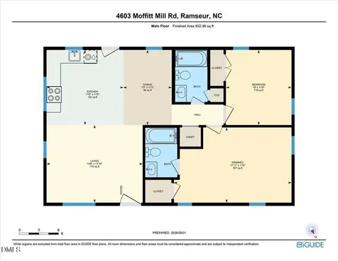 4603 Moffitt Mill Road Ramseur NC 27316