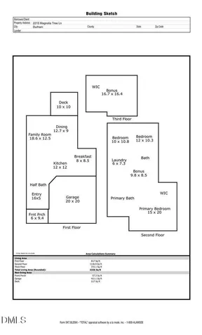 2215 Magnolia Tree Lane Durham NC 27703