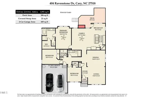 404 Ravenstone Drive Cary NC 27518