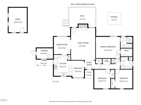 3801 Hidden Branches Drive Raleigh NC 27613