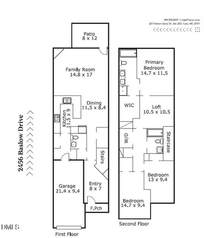 2456 Baslow Drive Apex NC 27539