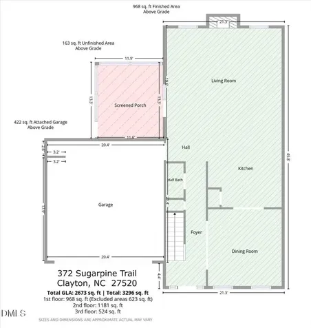 372 Sugarpine Trail Clayton NC 27520