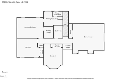 1702 Ashbark Court Apex NC 27502