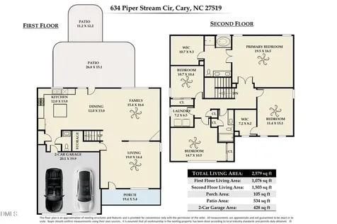 634 Piper Stream Circle Cary NC 27519