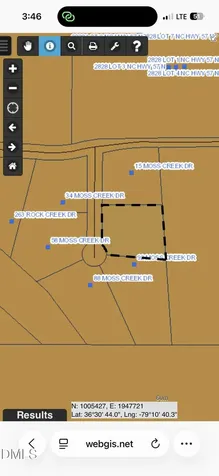 0 Moss Creek Drive Milton NC 27305