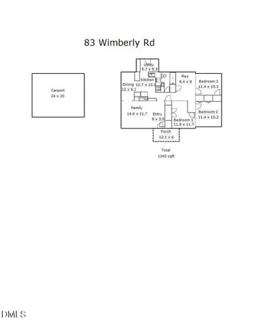 83 Wimberly Road Moncure NC 27559