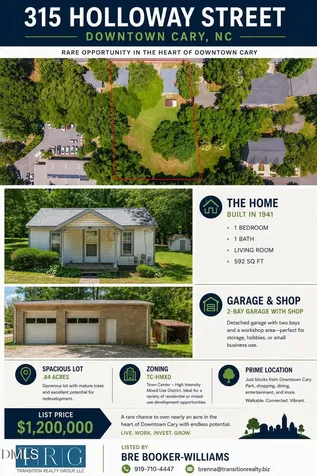 315 Holloway Street Cary NC 27513