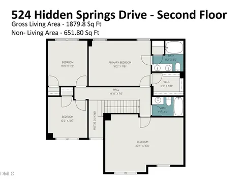 524 Hidden Springs Drive Durham NC 27703