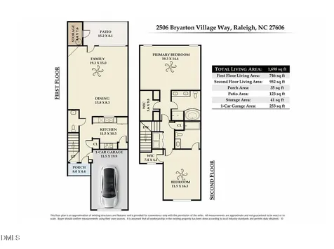 2506 Bryarton Village Way Raleigh NC 27606