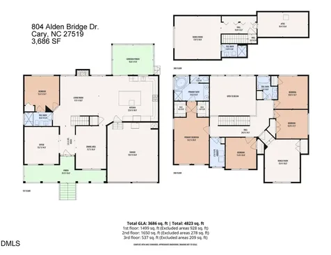 804 Alden Bridge Drive Cary NC 27519
