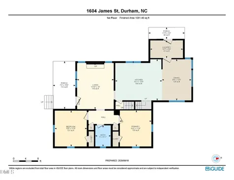 1604 James Street Durham NC 27707