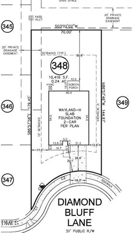 309 Diamond Bluff Lane Holly Springs NC 27540