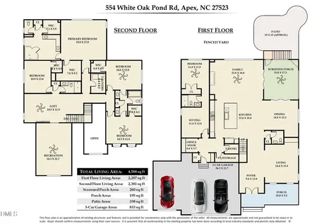 554 White Oak Pond Road Apex NC 27523
