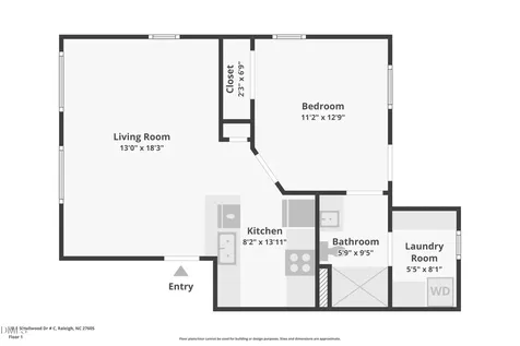 2018 Smallwood Drive Raleigh NC 27605