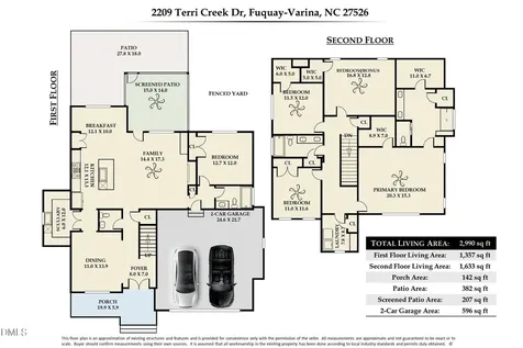 2209 Terri Creek Drive Fuquay Varina NC 27526