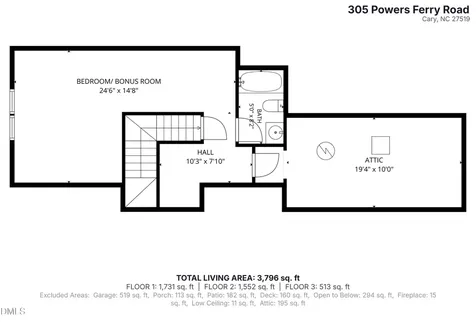 305 Powers Ferry Road Cary NC 27519