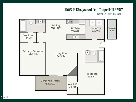 1005 Kingswood Drive Chapel Hill NC 27517