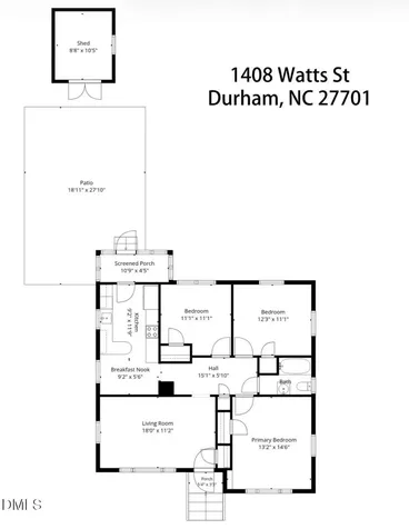 1408 Watts Street Durham NC 27701