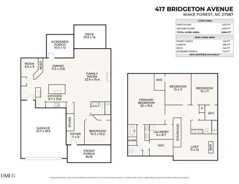 417 Bridgeton Avenue Wake Forest NC 27587