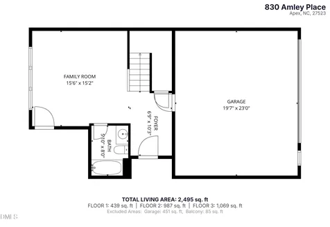 830 Amley Place Apex NC 27523