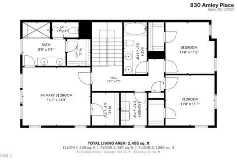 830 Amley Place Apex NC 27523