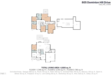 805 Dominion Hill Drive Cary NC 27519