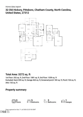 32 Old Hickory Pittsboro NC 27312