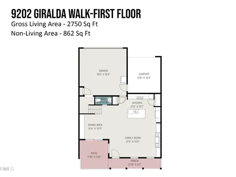 9202 Giralda Walk Raleigh NC 27617